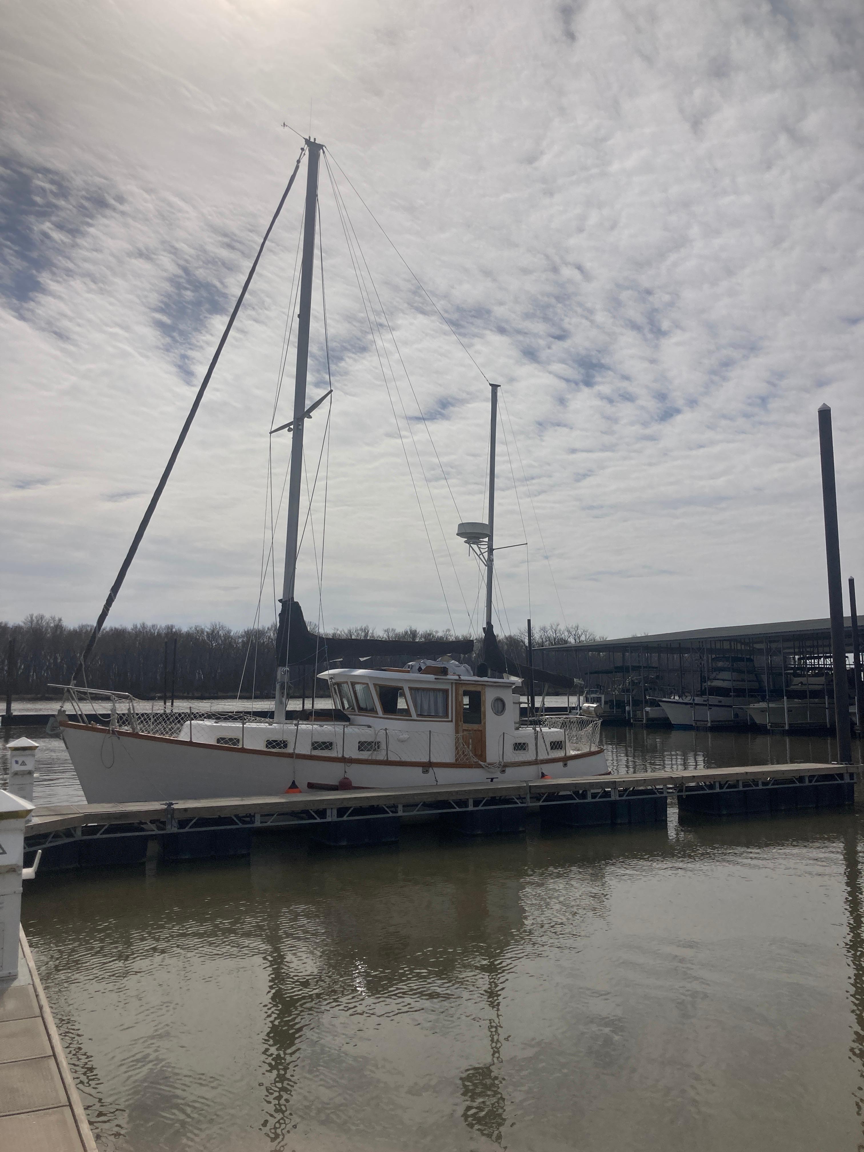 1981 Monk Comfort Monk Motorsailer 38