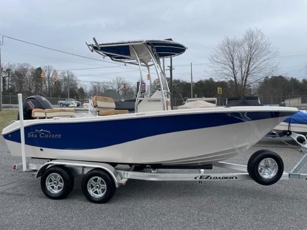 Sea Chaser 20 HFC 2023 Sea Chaser 20 HFC boat on EZ Loader trailer.
