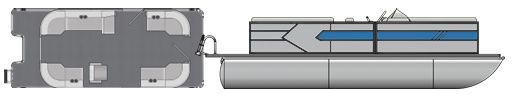 Bentley Pontoons Bolt 223 / DF150ATL5