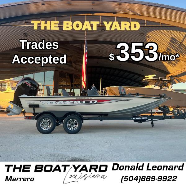 Tracker Pro Team 195 Tournament Edition 2025 Tracker Pro Team 195 boat at The Boat Yard, $353/month, trades accepted.