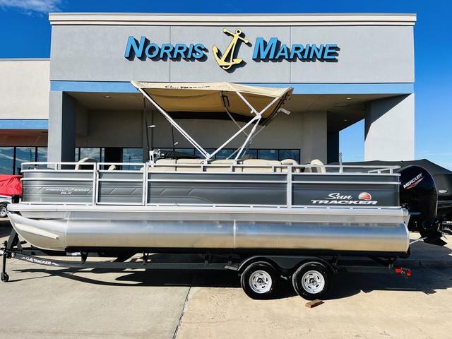 New 2023 Sun Tracker Fishin' Barge 22 DLX in Katy, TX