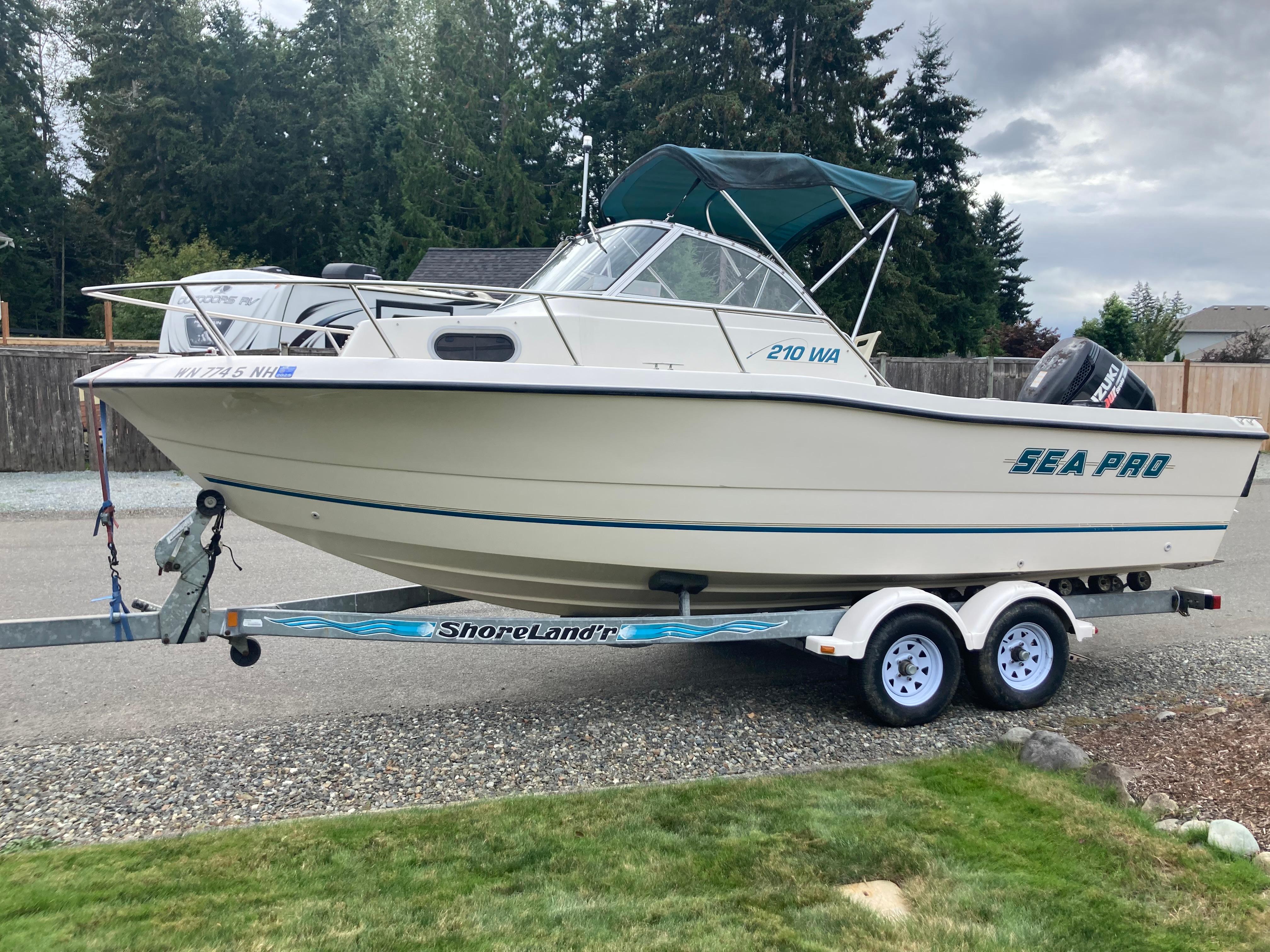 1998 Sea Pro 235 Walk Around