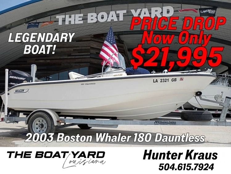 2003 Boston Whaler 180 OUTRAGE
