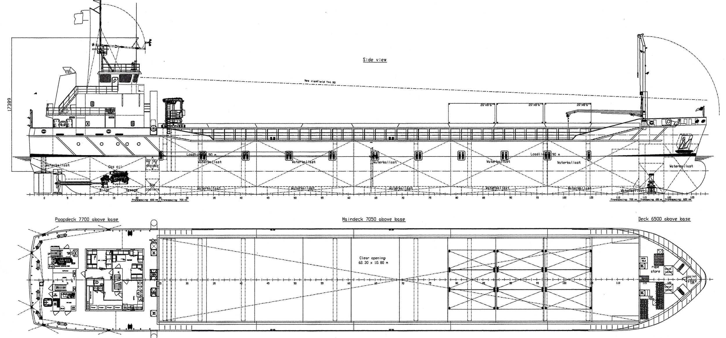 New Built Cargo Vessel