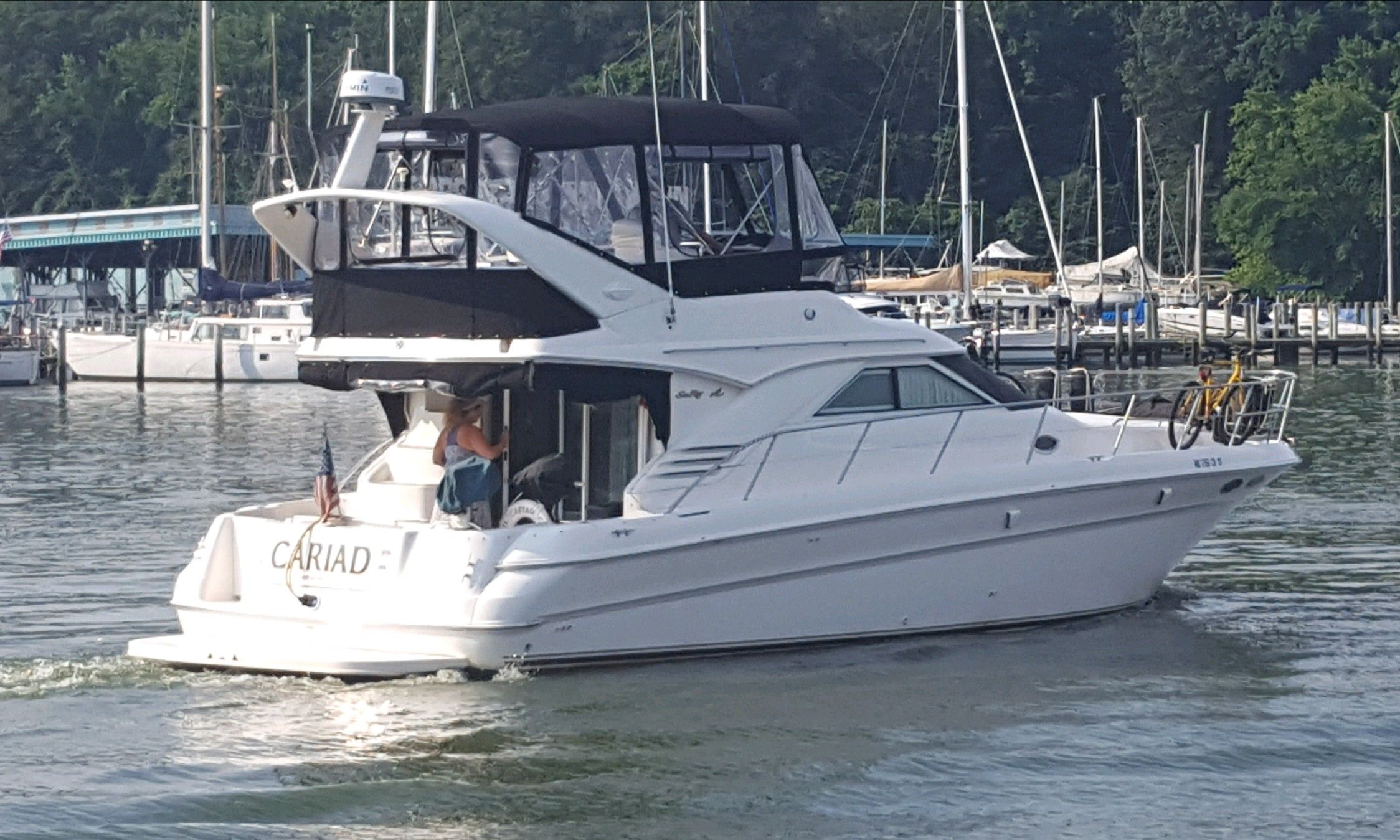 2000 Sea Ray 400 Sedan Bridge