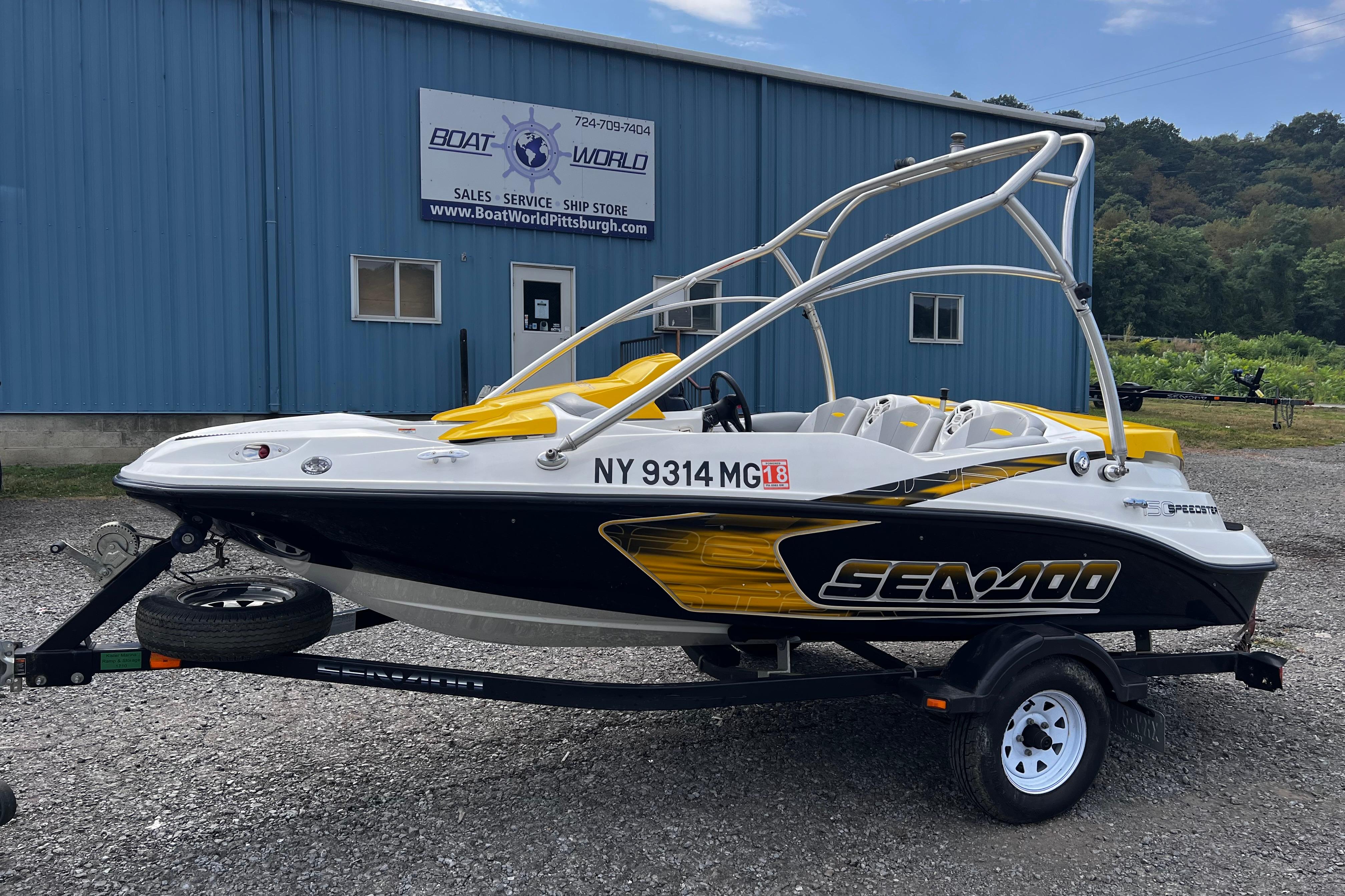 2009 Sea-Doo Sport Boats Speedster 150 / Tower/215hp