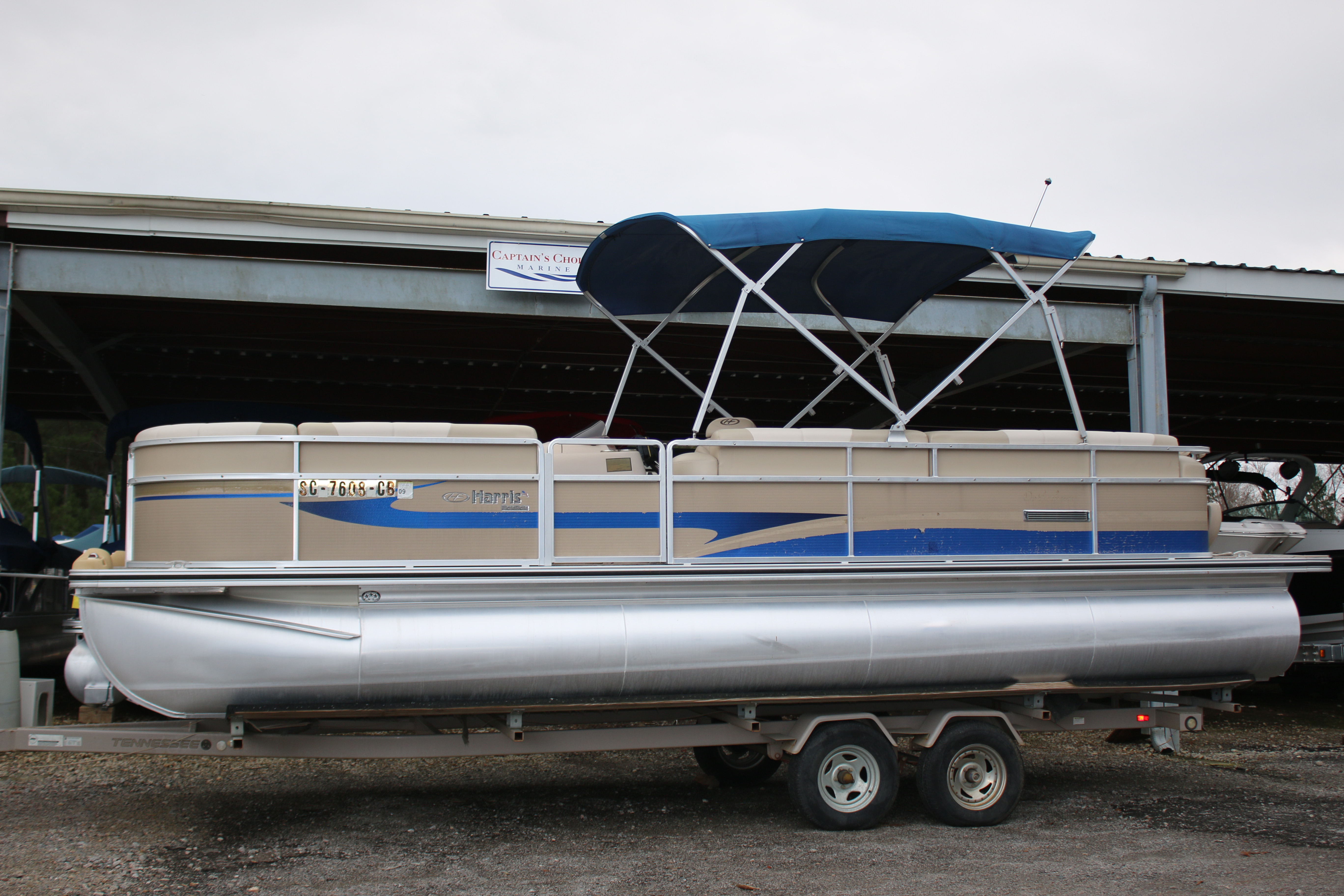 Used Harris pontoon boats for sale