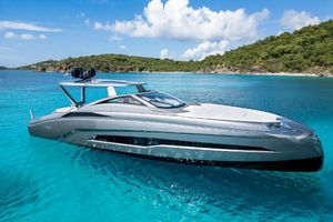 Tecnomar 55 Evo Luxury Tecnomar 55 Evo yacht in turquoise waters, 2017 model.