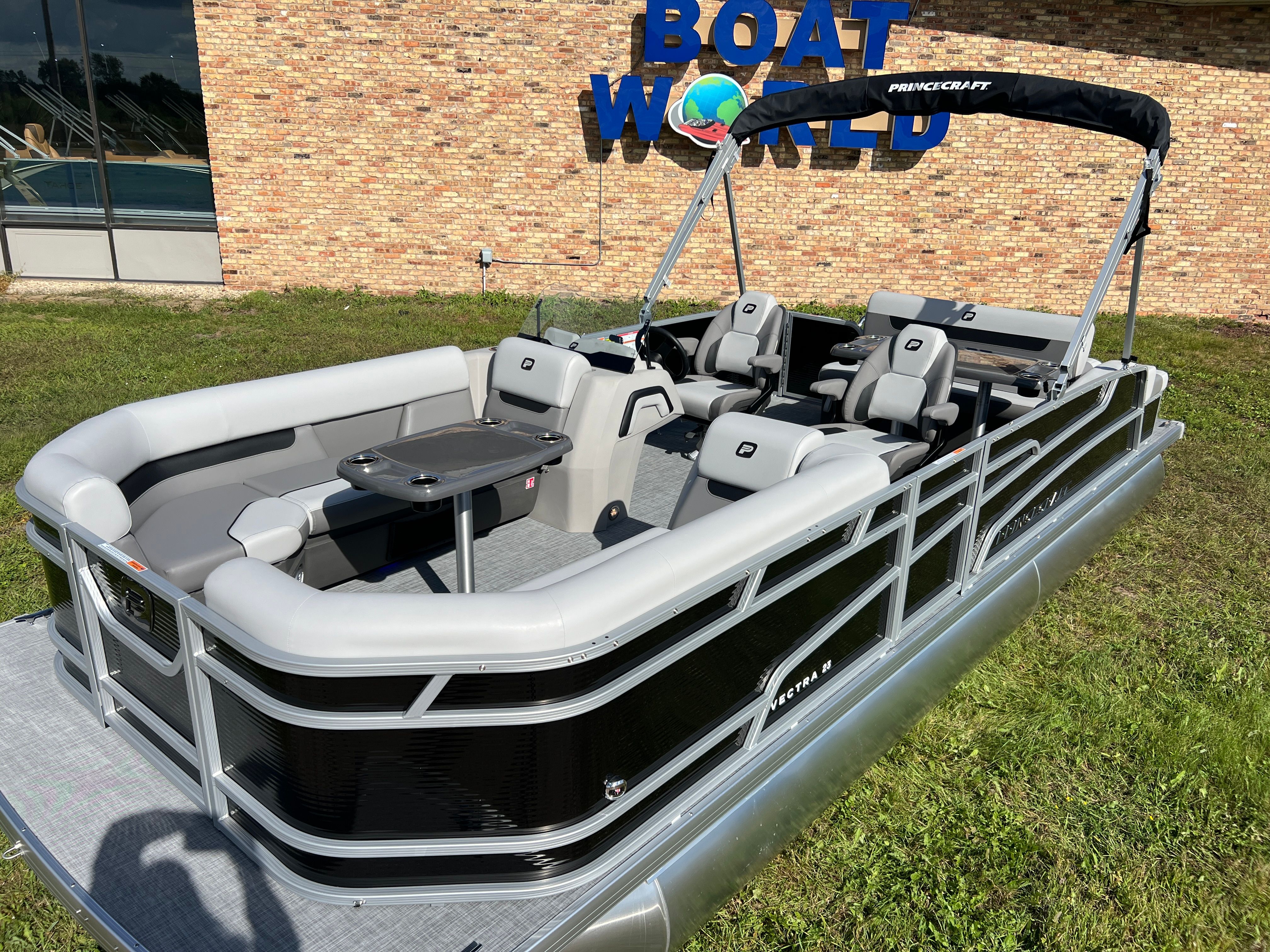 2026 Princecraft Vectra 23 RL SS Swingback Pontoon & Mercury 4-Stroke EFI