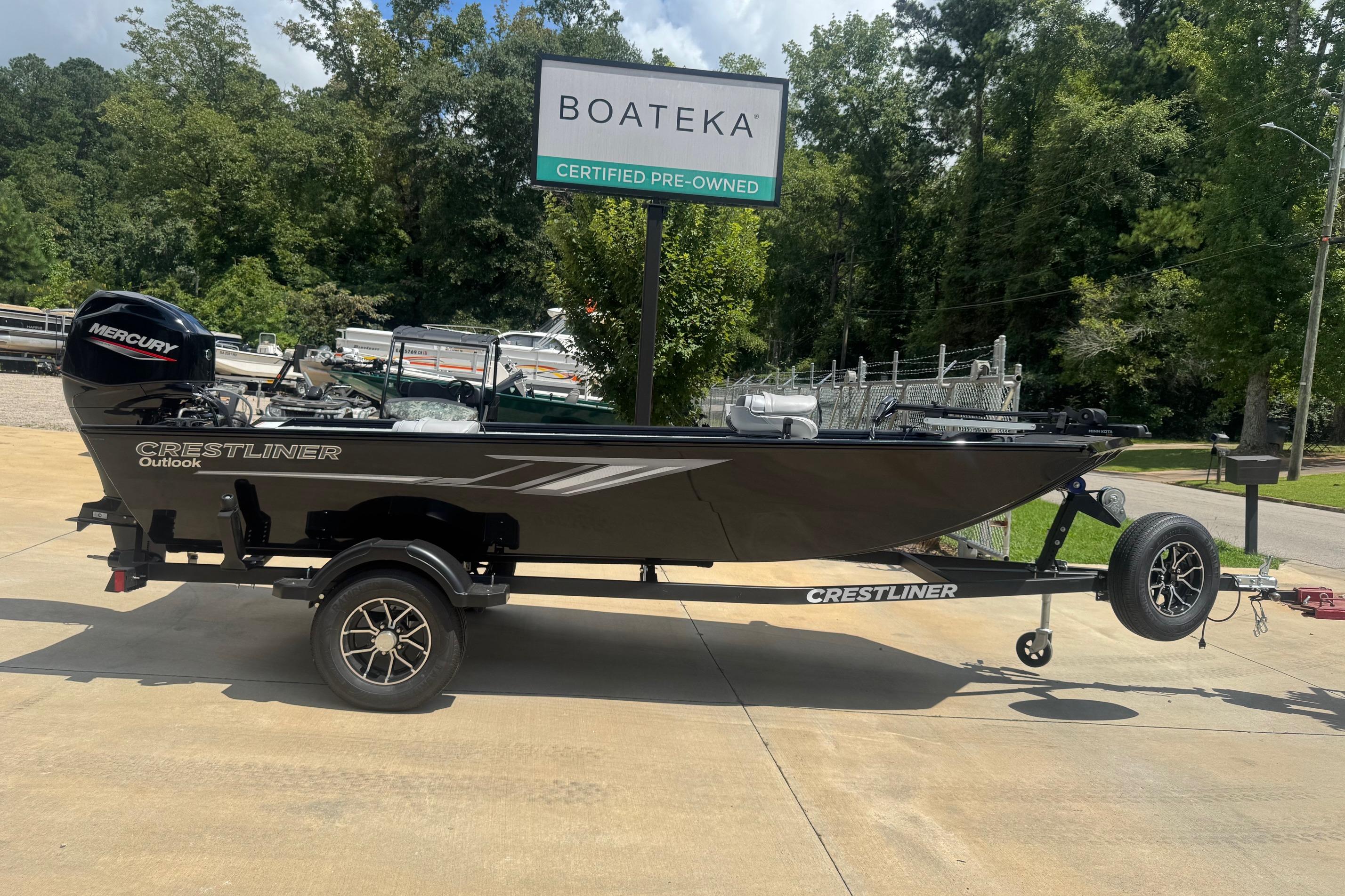 2025 Crestliner 1657 Outlook Stick Steer