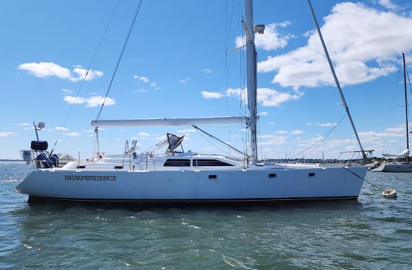 Custom Ian Franklin 53 Deck Saloon Sloop Profile