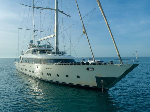 Custom Yildizlar Luxurious 2017 Custom Yildizlar yacht sailing on calm blue waters.