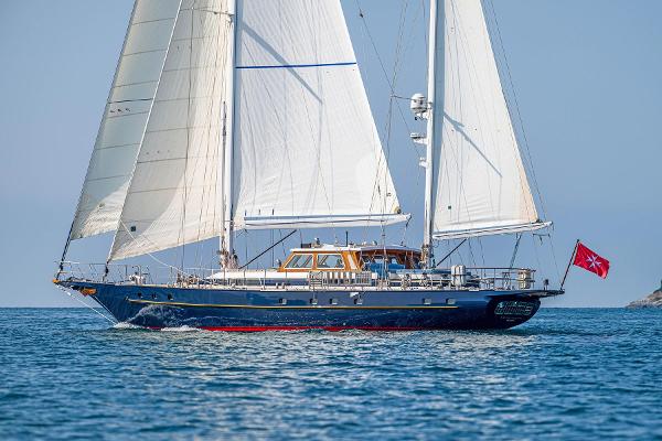 1984 Jongert 25ds Cutter Ketch Deck saloon