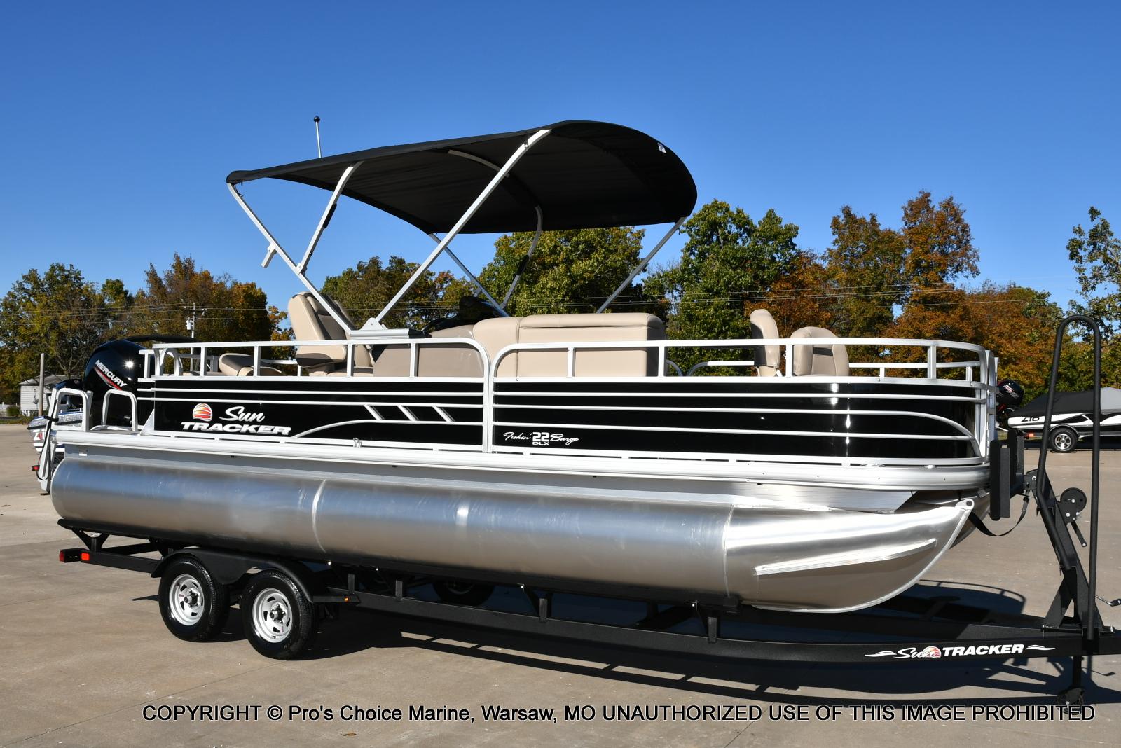 2023 Sun Tracker Fishin' Barge 22 DLX, Warsaw United States - boats.com