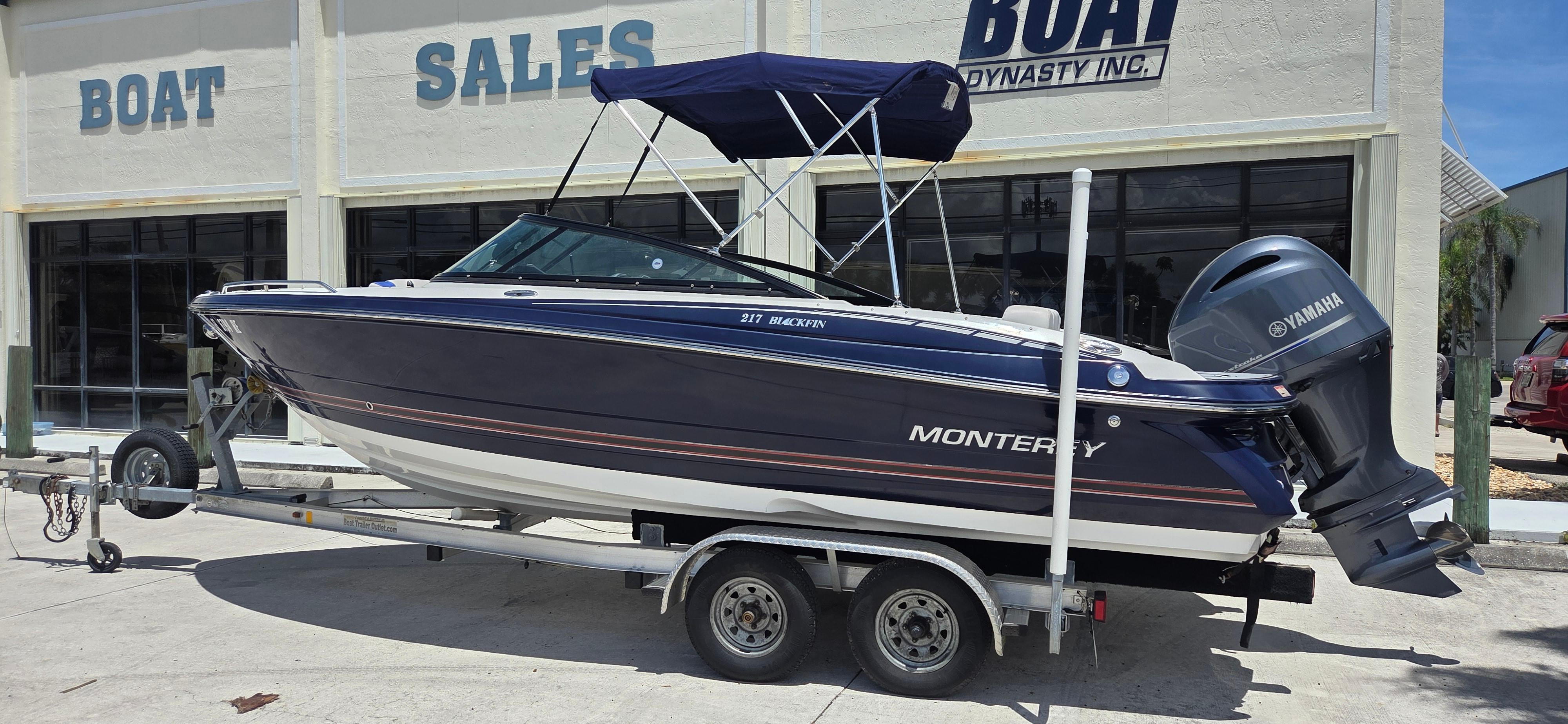 2016 Monterey 217 Blackfin