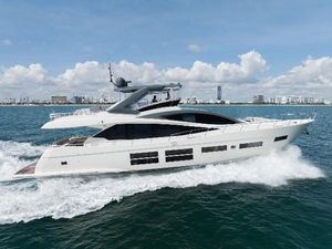 Astondoa 80 GLX Luxury 2016 Astondoa 80 GLX yacht cruising on open water.