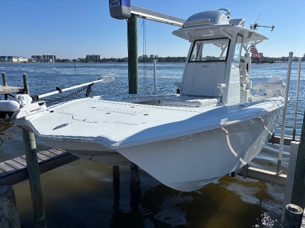 Costa Custom Boats 264HC 2022 Costa Custom Boats 264HC docked by the waterfront.