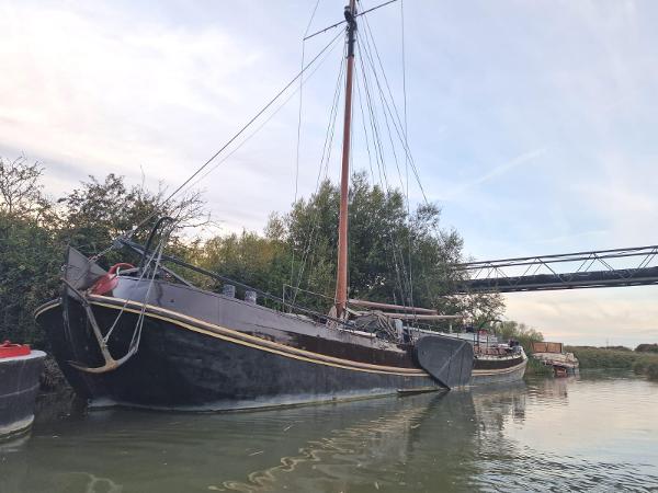 Custom Dutch Tjalk Barge 93 (available)