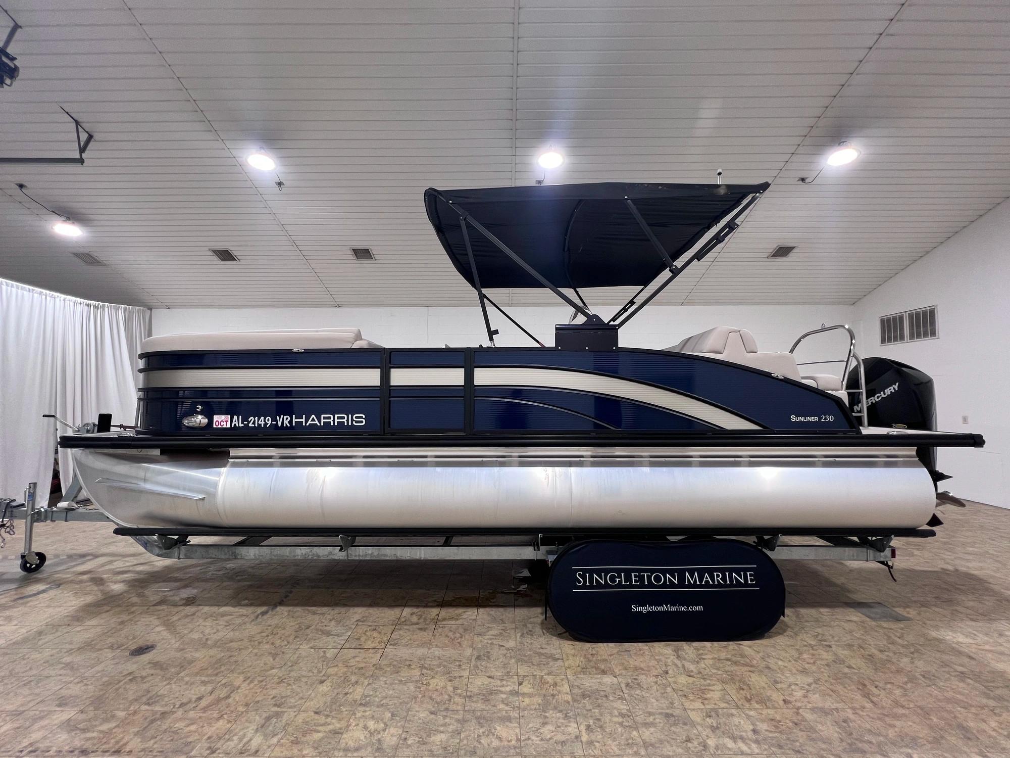 Used Harris pontoon boats for sale