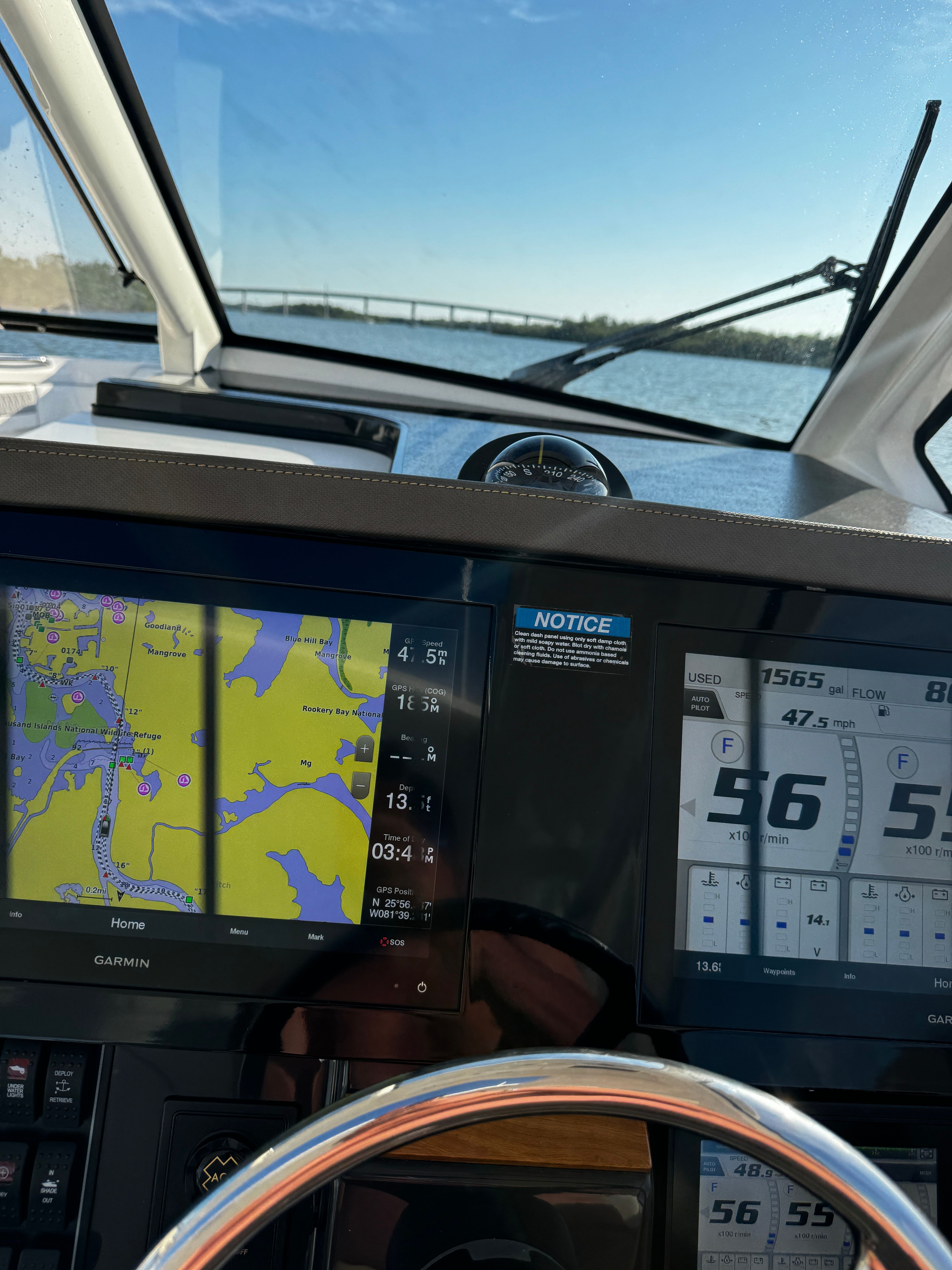 2021 Pursuit DC 365 Dual Console