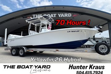 2024 Yellowfin 26 Hybrid