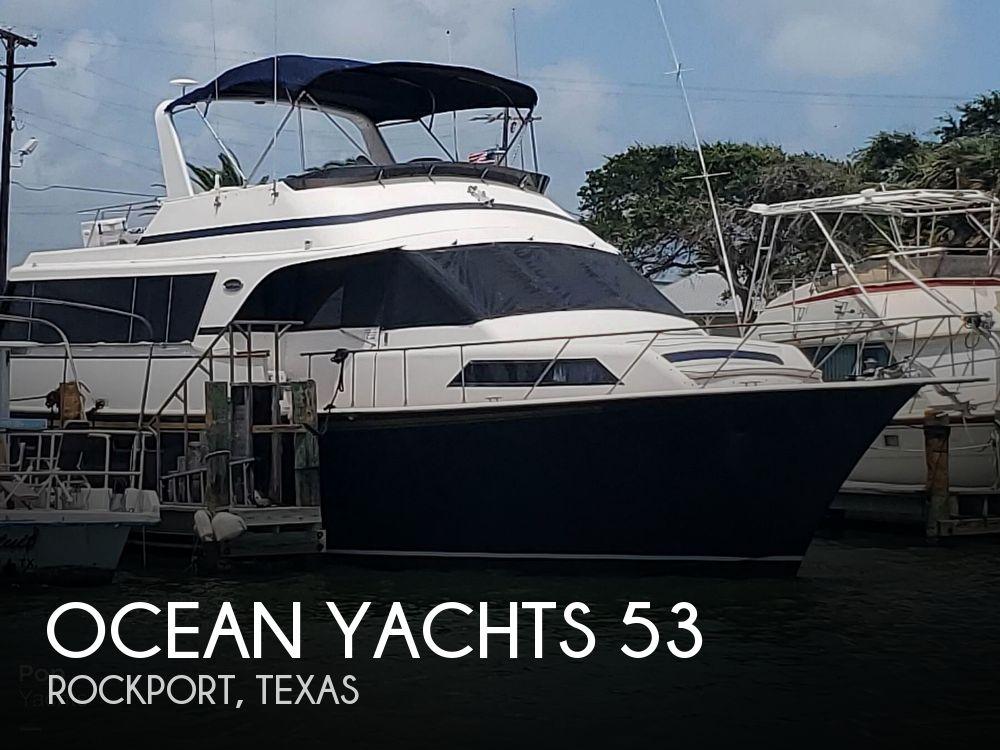 Ocean Yachts 53 Motor Yacht 1989 Ocean 53 Motor Yacht for sale in Rockport, TX