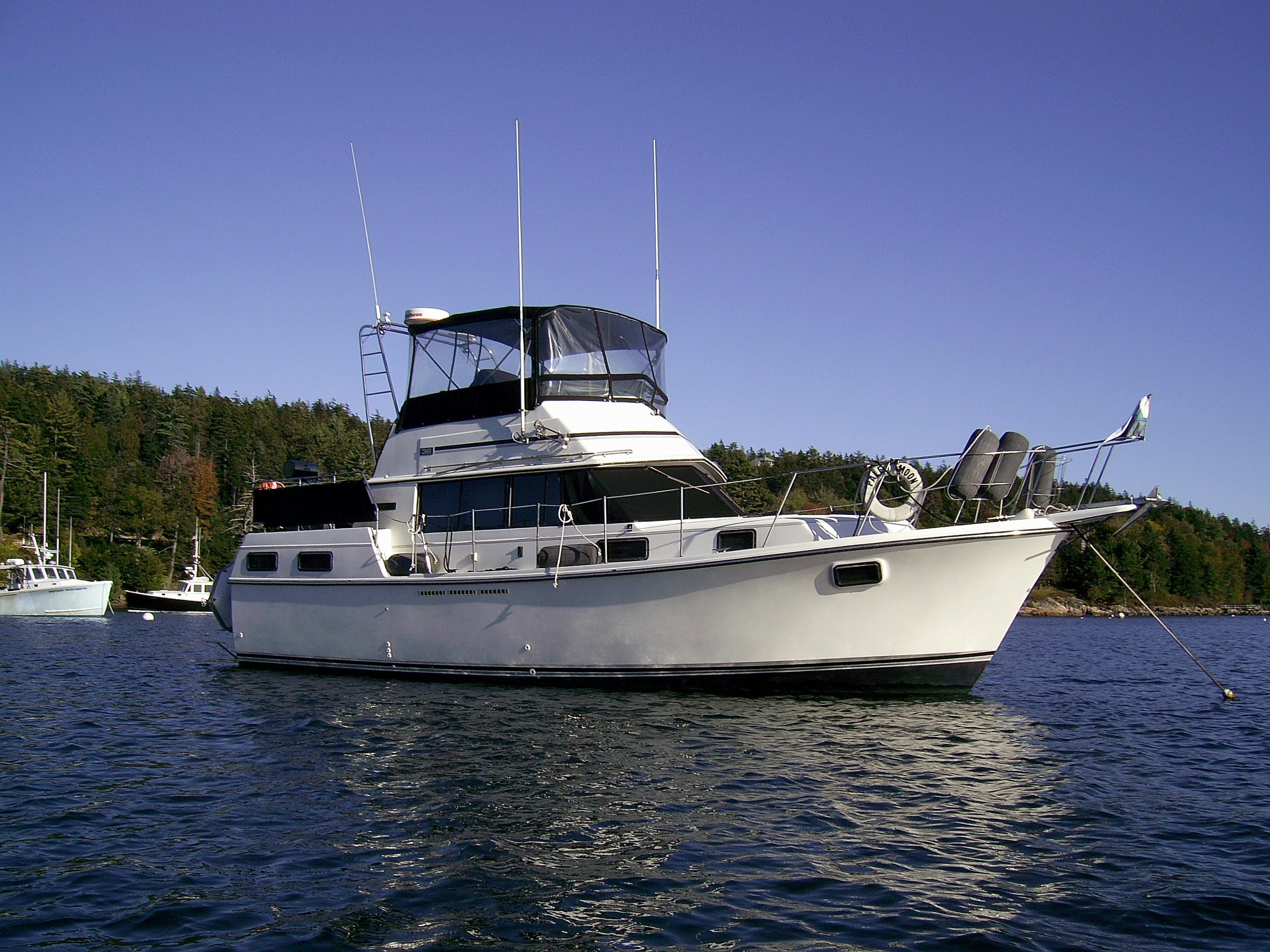 1985 Carver Aft Cabin 36 Northeast Harbor Maine Boats Com