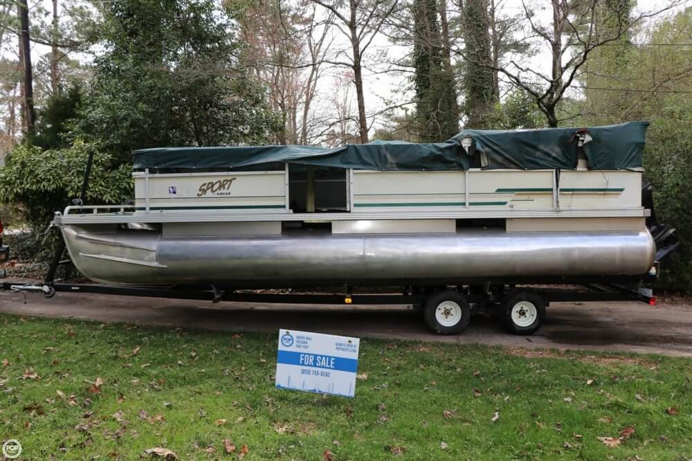 Used pontoon boats for sale