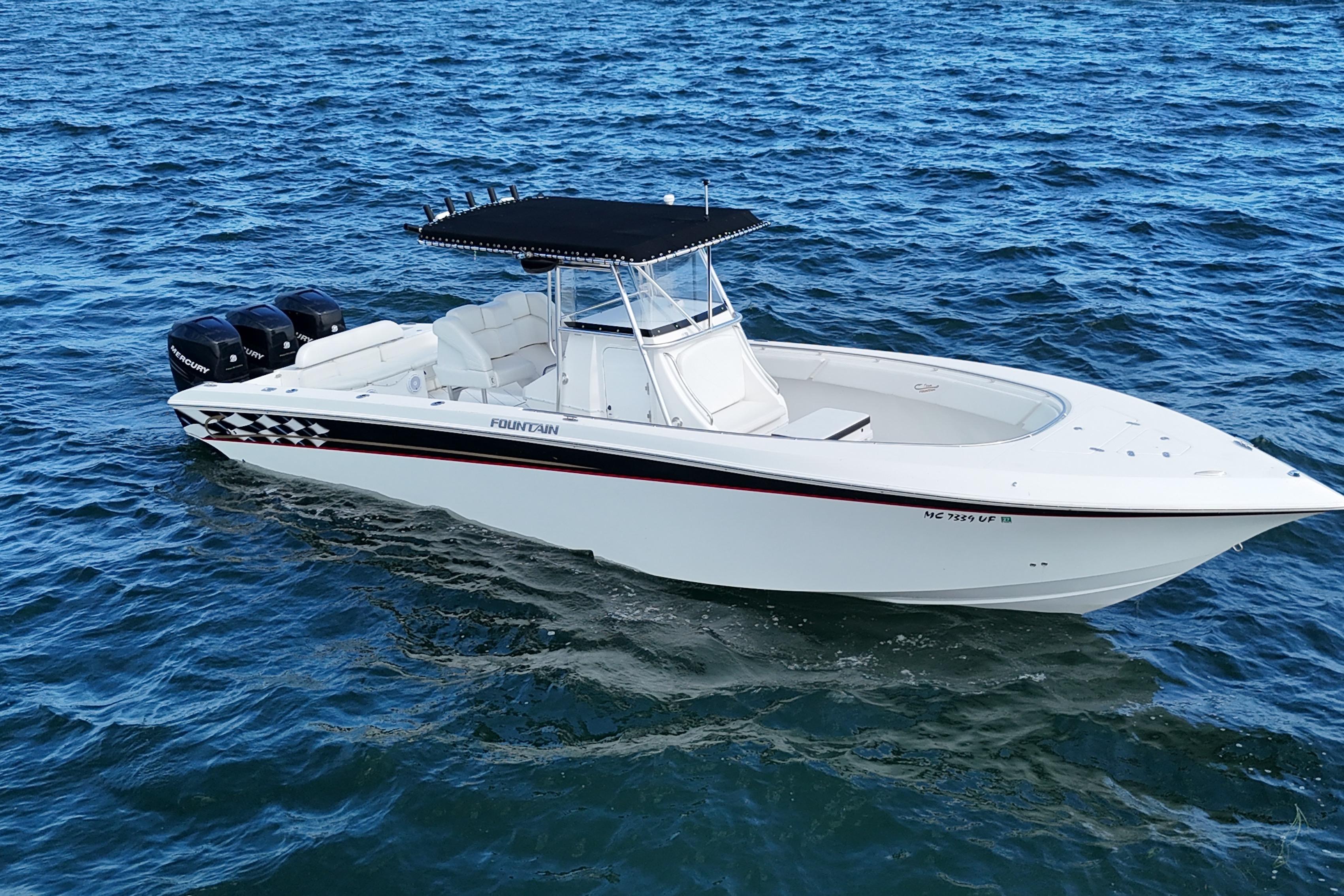 2005 Fountain 34 Sportfish CC Open Bow