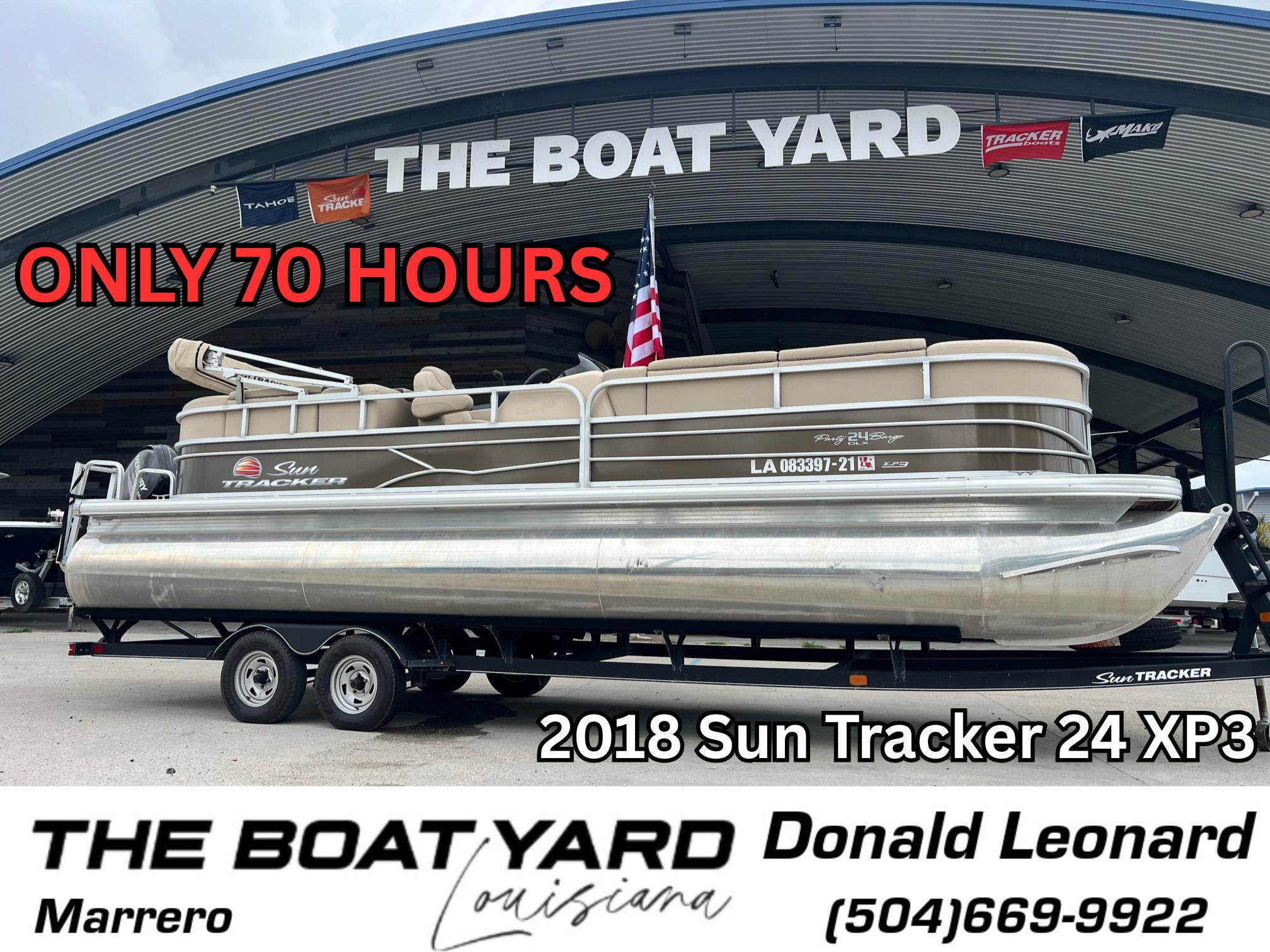 2018 Sun Tracker Party Barge 24 XP3