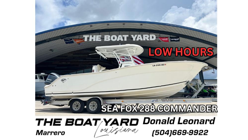 2017 Sea Fox 288 Commander