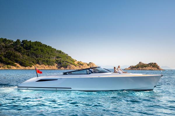 Wajer 55 2025 Wajer 55 yacht cruising in clear blue waters near a scenic coastline.