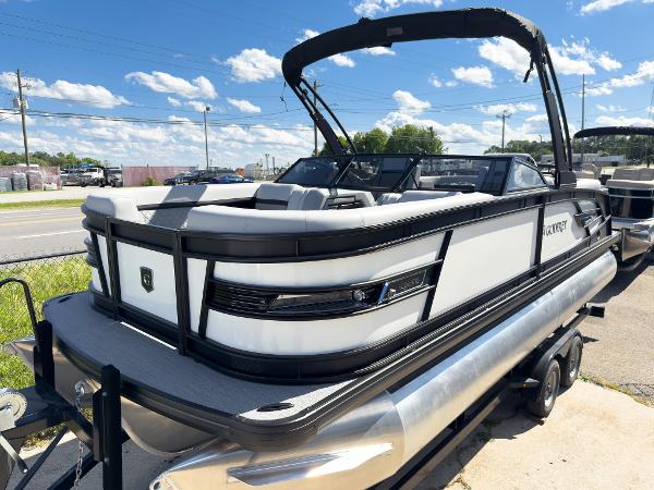 2025 Godfrey Aquapatio 23' Split Bench Windshield Tritoon - 235 SBW