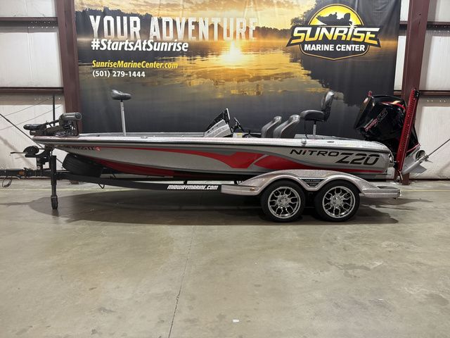 Nitro Z20 W/Mercury 250 2022 Nitro Z20 boat with Mercury 250 engine at Sunrise Marine Center.