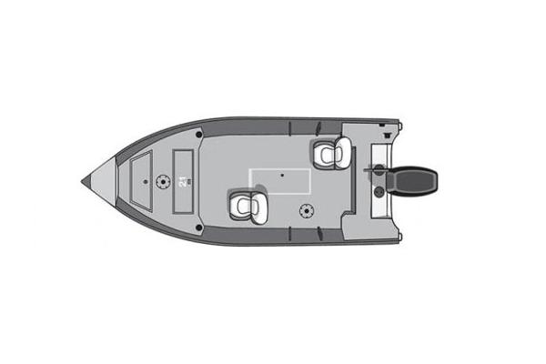 Bote fueraborda - 16 SC - Starcraft - open / de pesca deportiva / 5  personas máx.