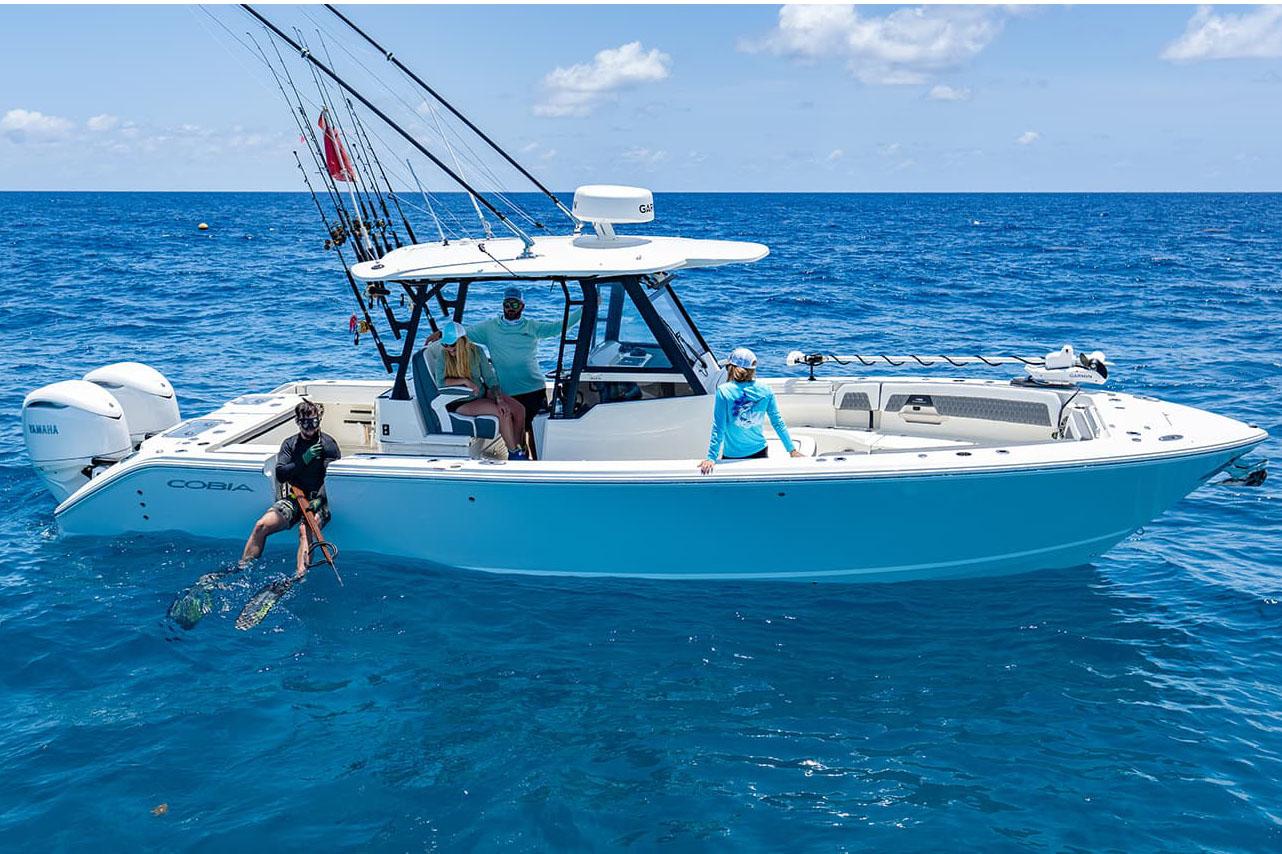 Cobia Boat image