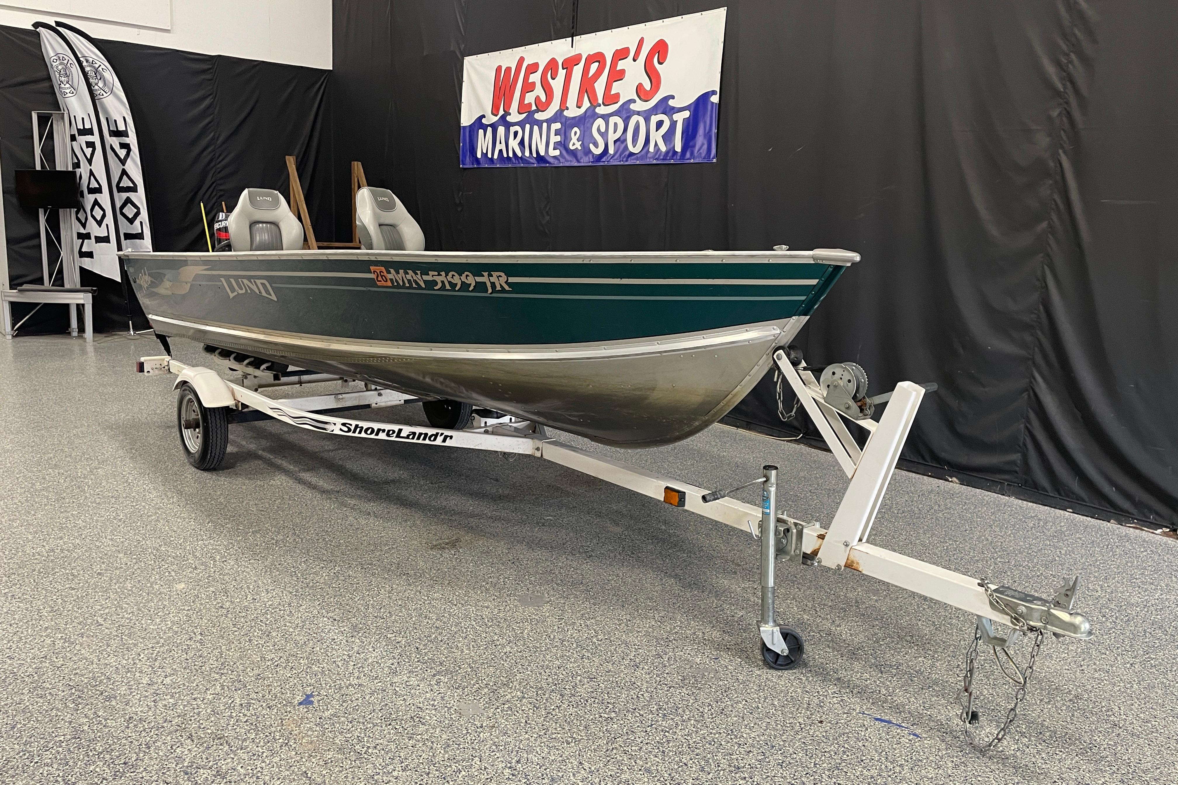 2003 Lund 1650-V Rebel Tiller