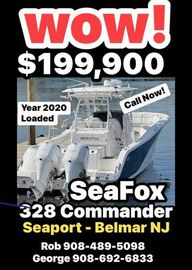 2020 Sea Fox 328 Commander