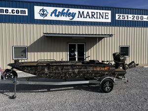 Excel Shallow Water F4 1754 WITH 5000HDR 2026 Excel Shallow Water F4 1754 boat at Ashley Marine dealership.