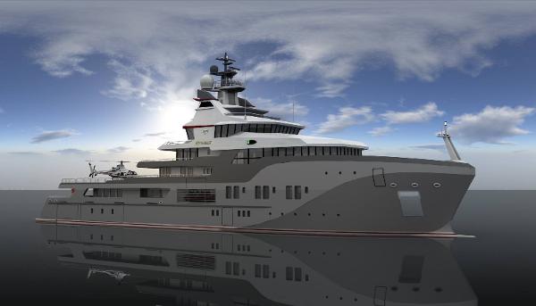 2027 Superyacht Frontier 85m
