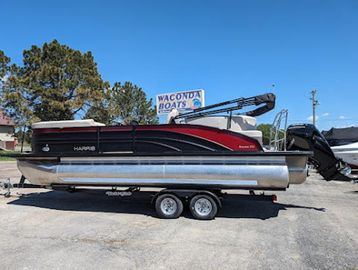 2024 Harris Sunliner 230 Center Walk Through Dual Helm