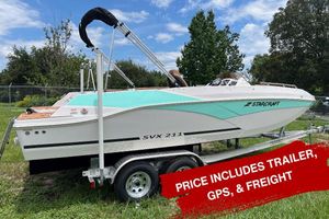 Starcraft SVX 211 OB 2025 Starcraft SVX 211 OB boat on trailer, price includes GPS and freight.