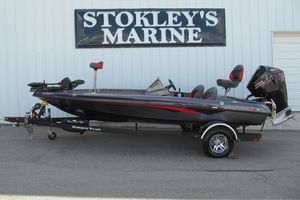 Ranger Z185 2026 Ranger Z185 boat on trailer at Stokley's Marine dealership.