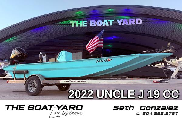 Custom Uncle J 19 Bay Center Console Aluminum 2022 Uncle J 19 Bay Center Console Aluminum boat at The Boat Yard, Louisiana.