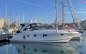 Doral MEDITERRA 42 2010 Doral MEDITERRA 42 yacht docked in a marina, surrounded by sailboats.