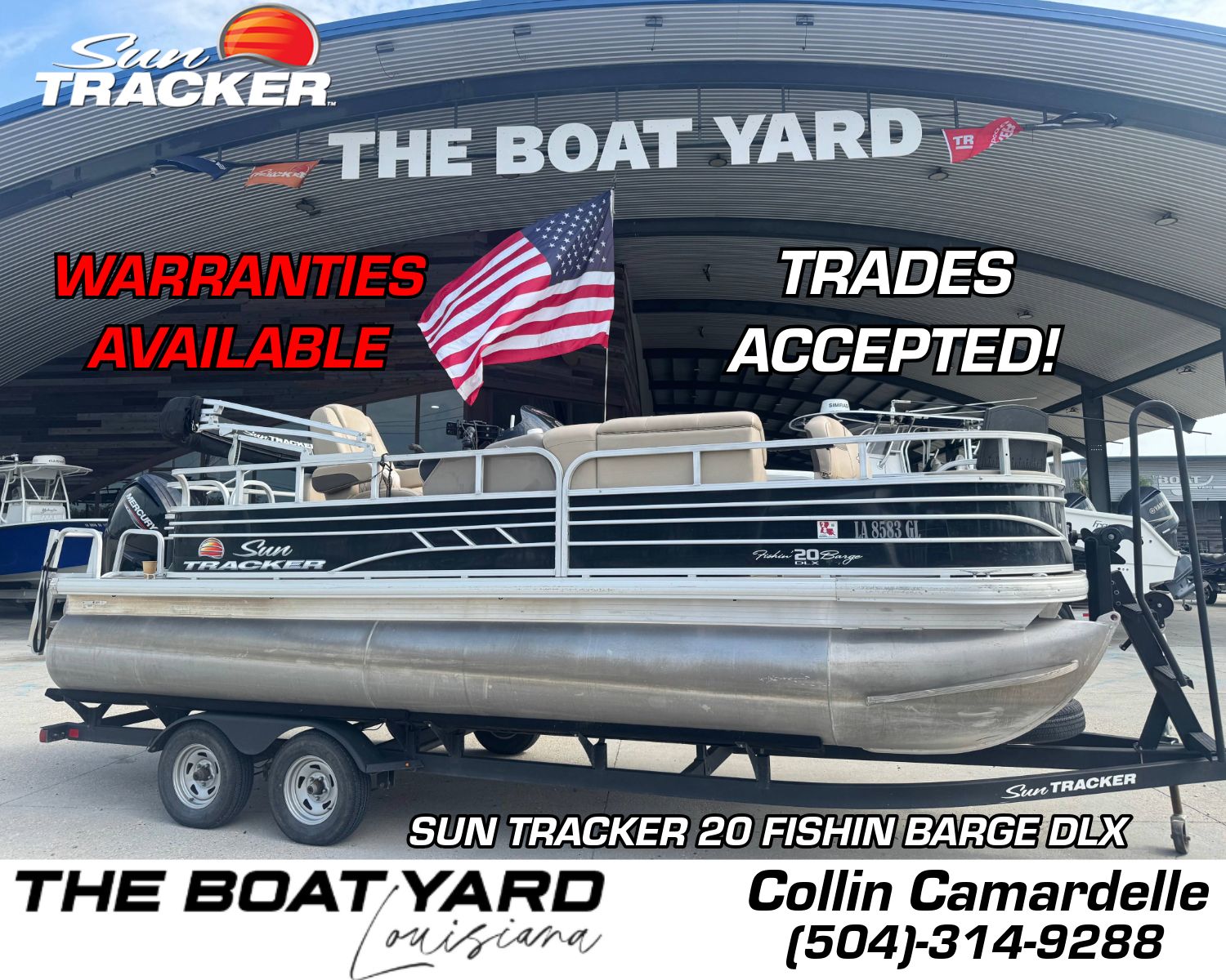 Sun Tracker Fishin' Barge 20 DLX
