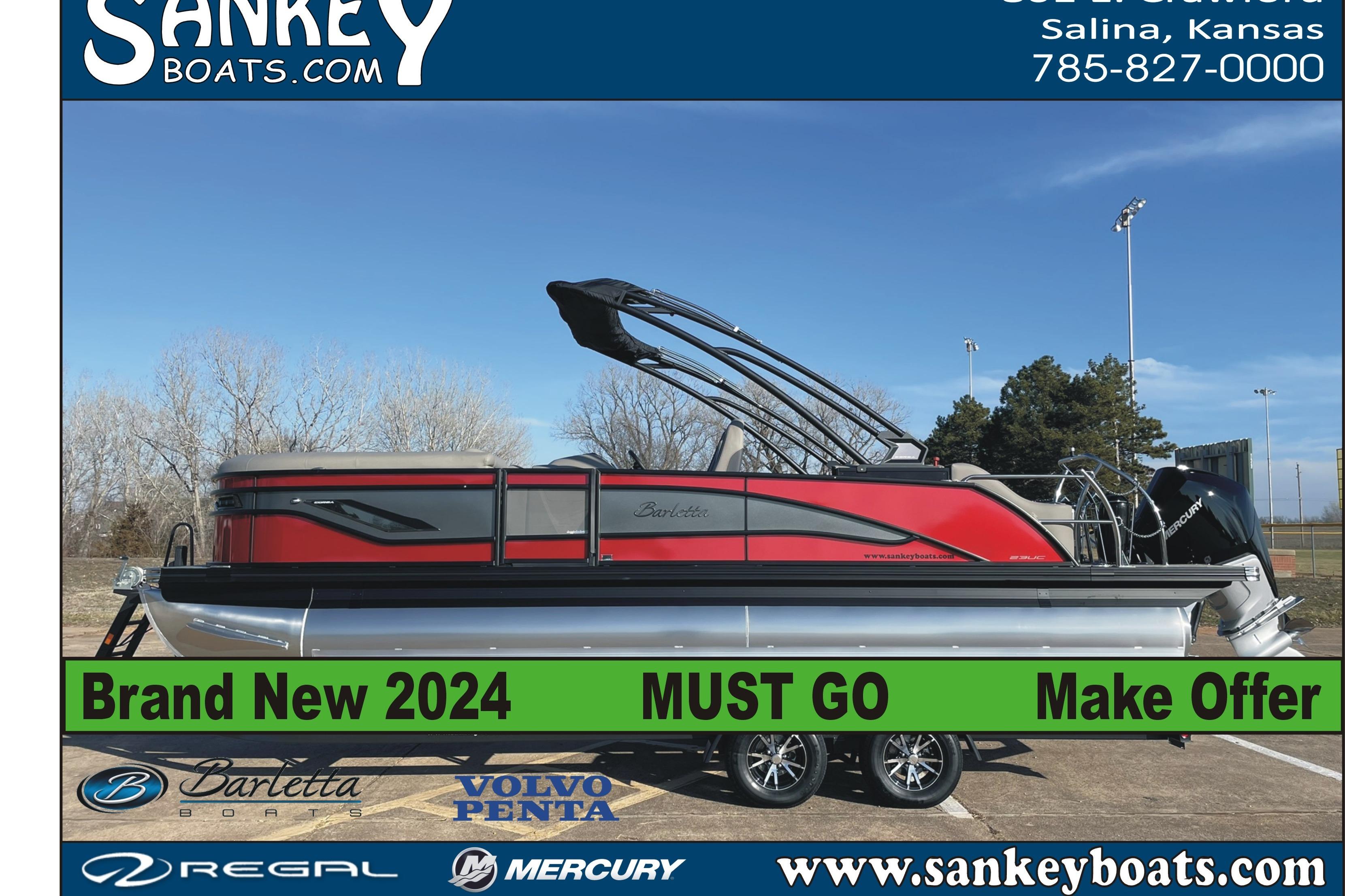 Barletta CORSA 23UCA 2024 Barletta CORSA 23UCA pontoon boat for sale at Sankey Boats, Salina, Kansas.