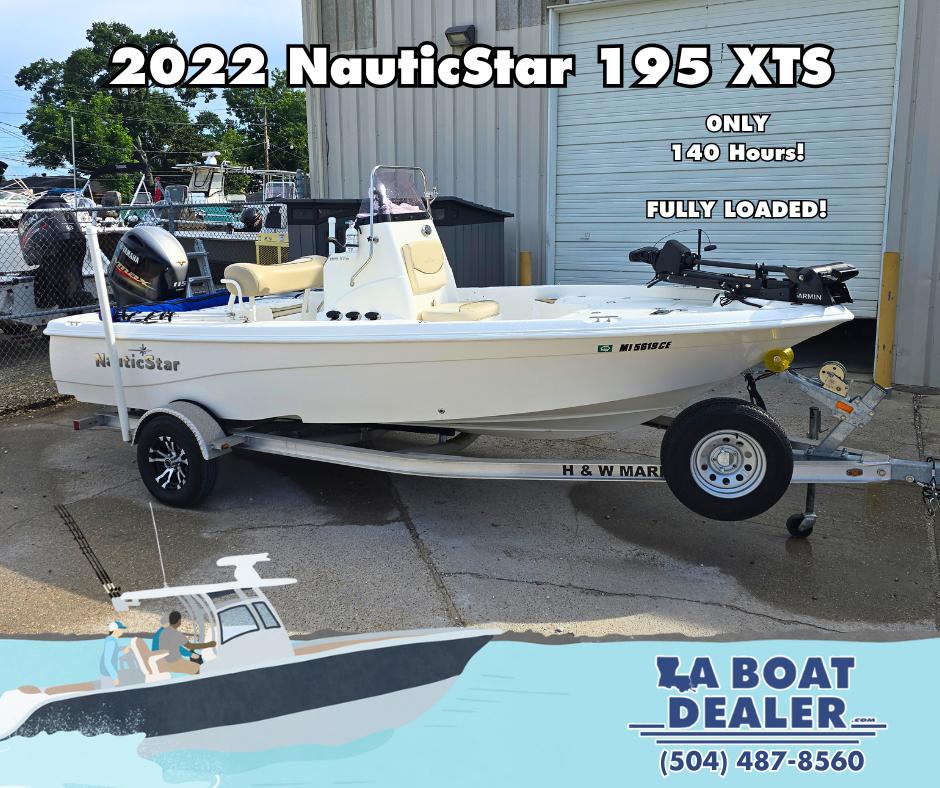 NauticStar 195 Bay 2022 NauticStar 195 Bay boat on trailer, fully loaded, only 140 hours.
