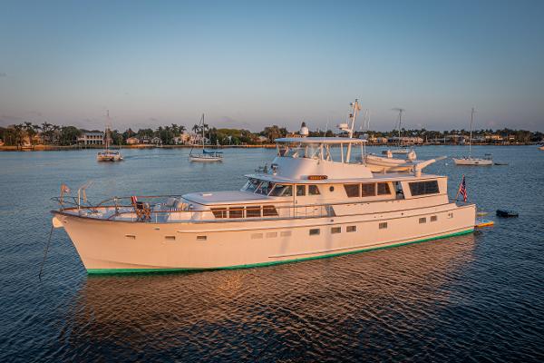 Burger 84 Motoryacht Burger 84 KOALA - Port Aerial Profile