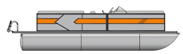 2025 Bentley Pontoons 223 Bolt Sport Tube Pkg